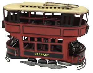 【送料無料】模型車 モデルカー ヴィンテージクラシコトロリートラムドッピオデッカーバスラッタメタロルンゲッツァ