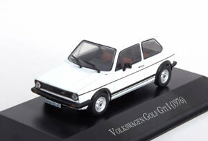 【送料無料】模型車 モデルカー ゴルフホワイトアルタヤフォルクスワーゲンワイスビアンカウサギvw golf 1 gti 1976 white altaya 143 volkswagen mki weiss bianca white rabbit