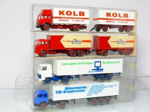 【送料無料】模型車 モデルカー ワイキングセットトラックメルセデスフォードコルブコンファーンシーメンスオリグ