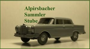 【送料無料】模型車 モデルカー ワイキングエイジメルセデスリアテールシルバーグレーass wiking age mercedes mb 220 rear tail silver grey gk 1406a cs 3781d 1w
