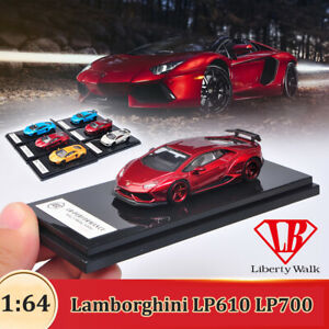 【送料無料】模型車 モデルカー ランボルギーニアヴェンタドールウラカンワイドボディレジンモデルカーjec 164 lb lamborghini aventador huracan lp700 lp610 wide body resin model car