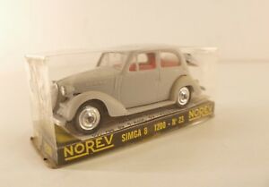 【送料無料】模型車 モデルカー ノレフシムカボックスnorev 23 simca 8 1200 never played 143 in box｜hokushin