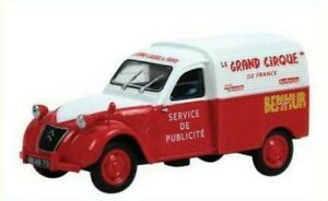 【送料無料】模型車 モデルカー シトロエンルグランシルクドフランスサービスエリゴールcitroen 2cv le grand cirque de france service eligor 143｜hokushin