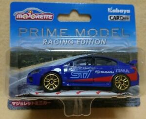 【送料無料】模型車 モデルカー マジョレットスバルモデルレースエディションピアmajorette subaru wrx sti first model race edition peer|hokushin