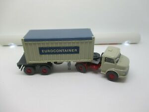 【送料無料】模型車 モデルカー wiking mb 1413 euro container articulated lorry no 29 ssk68 *｜hokushin