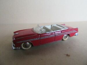 【送料無料】模型車 モデルカー ヴィンテージディンキーフランスクライスラーニューヨーカー37m vintage dinky 24a france chrysler yorker 1955 red 143