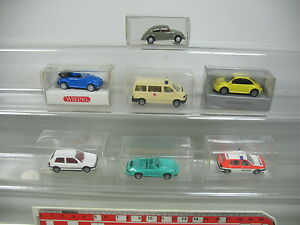 【送料無料】模型車 モデルカー ワイキングモデールフォルクスワーゲンボックスap4100,5 7x wiking h0 modeles 830802 volkswagen ambulance etc, 3x box
