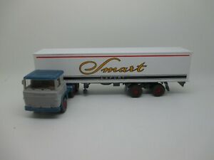 【送料無料】模型車 モデルカー wiking scania 111 semi with liliput container smart ssk28|hokushin
