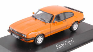 【送料無料】模型車 モデルカー フォードカプリオレンジモデルノレフford capri s 1986 orange 143 model 270563 norev｜hokushin