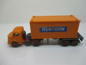 【送料無料】模型車 モデルカー ワイキングファンレントコンセミトレーラーwiking semitrailer mb1413 with fan rentcon ssk73