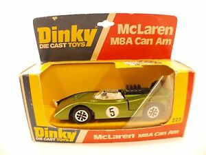 【送料無料】模型車 モデルカー ディンキートイズマクラーレンdinky toys gb 223 mc laren m8a can am boxed