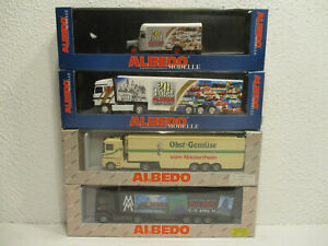 【送料無料】模型車 モデルカー アルベドローリーアイゼンバk81 187 albedo 4 x lorry conf orig h0 eisenbah
