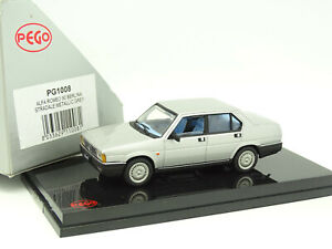 【送料無料】模型車 モデルカー ペゴアルファロメオグラウメタルpego 143 alfa romeo 90 grau metall