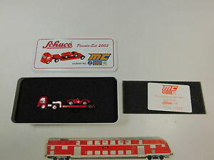 【送料無料】模型車 モデルカー シューコピッコロセットセルビシオデカレラas1670,5 schuco piccolo 190 05216 set servicio de carrera 2003 mblkw etc ,