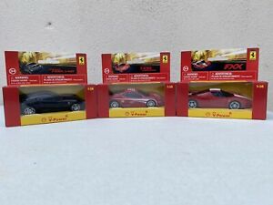 【送料無料】模型車 モデルカー シェルパワーフェラーリフィオーラーノチャレンジサウンドボックスshell v power ferrari 599 gtb fiorano, f430 challenge amp; fxx with sound 138 box