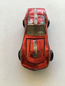 【送料無料】模型車 モデルカー ホットホイールカスタムコルベットマテルhot wheels custom corvette red line mattel 1968 good see add|hokushin