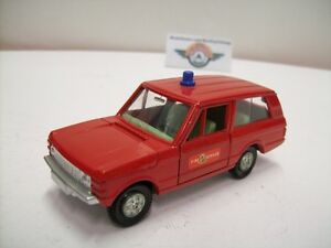 【送料無料】模型車 モデルカー レンジローバーディンキーイギリスrange rover fire service, 1970, red, dinkytoys made in england 143｜hokushin
