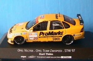 【送料無料】模型車 モデルカー オペルベクトラチームザックスピードカートティムオニクスツーリングカーopel vectra 20 team zakspeed stw 1997 kurt thiim onyx xtc065 143 touring cars