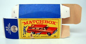 【送料無料】模型車 モデルカー マッチボックススチュードベーカーワゴンオリジナルボックスmatchbox rw 42b studebaker wagon empty original red e1 box 13,692円