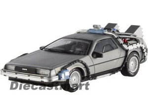 楽天市場】◎1/18 ☆バックトゥザフューチャー PART 1 デロリアン号