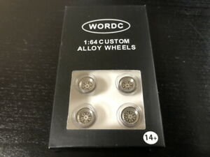 【送料無料】模型車 モデルカー カスタムタイヤホイールホイール164 custom tire wheel for 1 64 alloy wheels f