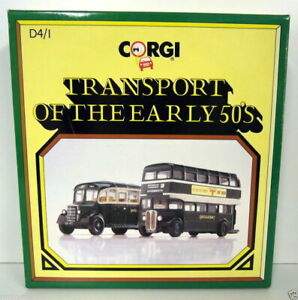 【送料無料】模型車 モデルカー コーギーリージェントベッドフォードセットcorgid41 transport of the early 50s aec regent bedford ob set
