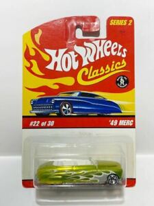 【送料無料】模型車 モデルカー ホットホイールシリーズメルクマーキュリーシトロンジョーンhot wheels 164 classiques series2 49 merc mercury citron jaune