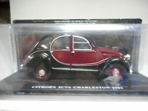 【送料無料】模型車 モデルカー シトロエンチャールストンオートヴィンテージサルヴァットハシェットcitroen 2cv6 charleston 1982 auto vintage unforgettable salvat hachette 124