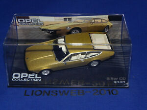 【送料無料】模型車 モデルカー オペルコレクションオペルビターインボックスopel collection 143 opel bitter cd 19731979 in box 5｜hokushin
