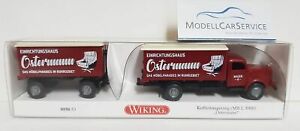【送料無料】模型車 モデルカー ワイキングモデルケースオスターマンwiking special model 187 h0 055053mb l 5000 casehz ostermann furniture 15,329円