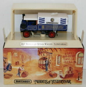 【送料無料】模型車 モデルカー マッチボックスビールヨークシャースチームワゴンローウェンブラウmatchbox great beers of the world ygb12 1917 yorkshire steam wagonlowenbrau 14,255円