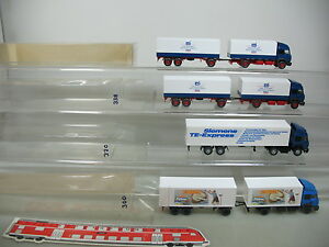 【送料無料】模型車 モデルカー ワイキングカレテラカミオンイヴェコミルカーナシーメンスアニョai7261 4x wiking h0 carretera camion iveco milkana siemens 125 ano ,2x
