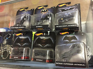 【送料無料】模型車 モデルカー ホットホイールバットマンムービーシリーズロットhot wheels batman movie series vehicle lot of 6 shelf wear
