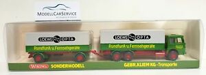 【送料無料】模型車 モデルカー ワイキングスペシャルモデルマンパレットティッパーテレビwiking special model man f7 pallet tipperhz loewe opts rundfunku televisions