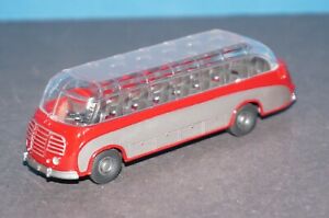 【送料無料】模型車 モデルカー ワイキングバスセトラバスレッドrf33w2] wiking old bus setra bus red 1967 gk 7308b see images