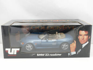 貨物輸送無料 青写真車 青写真貨車 モデルジェームズボンドゴールデンアイut Models James Bond 007 Bmw Z3 Goldeneye 118 Ovp Onpointchiro Com