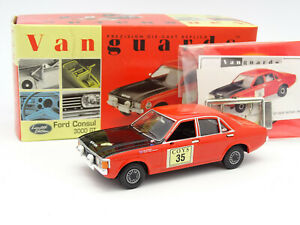 【送料無料】模型車 モデルカー ヴァンガードフォードコアーズヒストリックラリーブレターニャvanguards 143 ford consul 3000 gt coys historic rally bretagna 1998