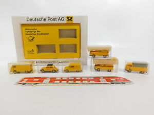 【送料無料】模型車 モデルカー ブレキナコンジュントポストセリエトップcg2320, 5 brekina h0 187 conjunto vw post serie 6 3x bulli t1, top 1x