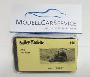 【送料無料】模型車 モデルカー サラーモデルプラットフォームロードバレルピアッジョsaller modelle 187 a8735 piaggio ape tricycle with platform amp; load barrel｜hokushin