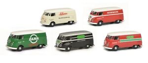 【送料無料】模型車 モデルカー シューコセットフォルクスワーゲンモデルschuco 26463 187 5er set vehiclesvolkswagenvw t1c mhi model