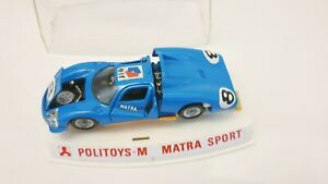 【送料無料】模型車 モデルカー ポリトイズマトラスポーツミントボックスpolitoys m595 matra sport 630 143 mint box|hokushin