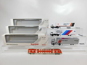【送料無料】模型車 モデルカー セミトレーラーマンミントcg5830, 5 3x 187 h0herpa semitrailer man 035651859173859192, mint