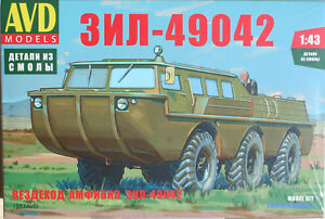 【送料無料】模型車 モデルカー ロシアキットキットソシニア143 zil 49042 russian military amphibian kit avd kit ussr ussr ca nva ddr｜hokushin