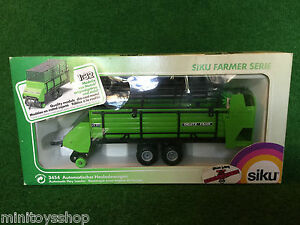 【送料無料】模型車 モデルカー シクヘウラデワーゲンヘイローダーボックスsiku 3454 automatic heuladewagenautomatic hay loader boxed｜hokushin