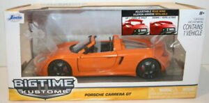 【送料無料】模型車 モデルカー ジェイダスケールポルシェカレラオレンジjada 124 scale 96955porsche carrera gtorange|hokushin