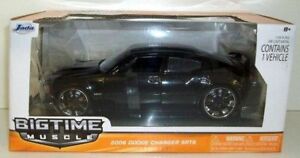 【送料無料】模型車 モデルカー ジェイダビッグタイムマッスルダッジチャージャーブラック