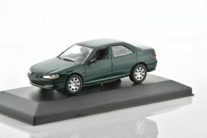 【送料無料】模型車 モデルカー プジョーダークグリーンメタリックノレフpeugeot 406 dark green metallic 143 norev|hokushin