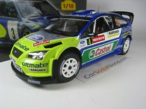 【送料無料】模型車 モデルカー フォードフォーカスラリーオブゲイルズヒルボネンアルタヤford focus rs wrc 2007 rally of gales m hirvonen 118 ixo altaya