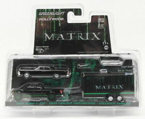【送料無料】模型車 モデルカー グリーンライトスケールフォードリンカーントレーラーマトリックスgreenlight 164 scale 31040b 2015 ford f15095 lincoln amp; trailer the matrix