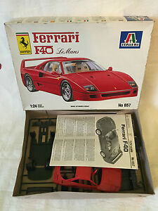 【送料無料】模型車 モデルカー イタレリフェラーリルマンヴィンテージキットitaleri ferrari f40 le mans 124 vintage kit|hokushin